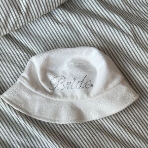 Bride Merch Terry Cloth Bride Bucket Hat